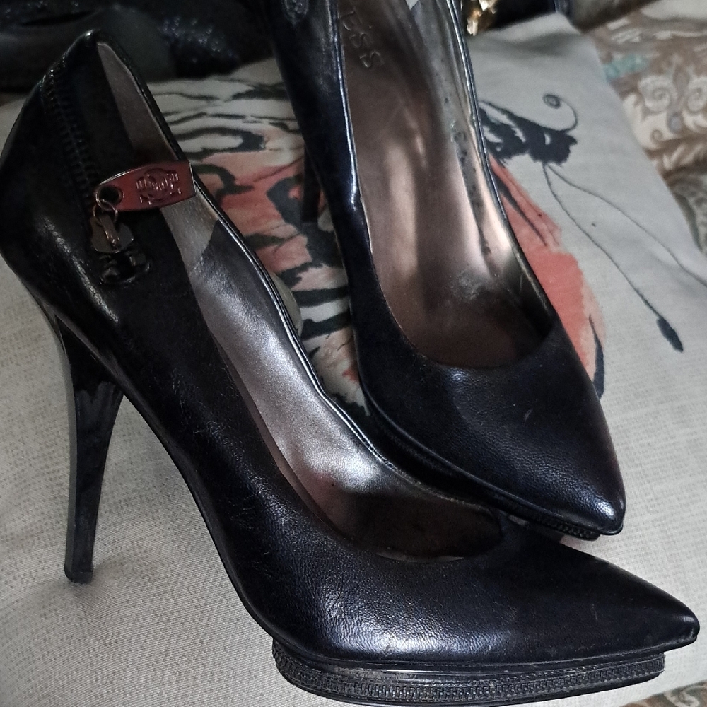 G by Guess Black Stiletto Heels